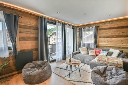 Vacaciones en montaña Apartamento 3 piezas para 6 personas (1) - Résidence Pied de l'Adroit - Les Gets - Alojamiento