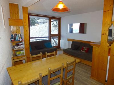 Vakantie in de bergen Appartement 2 kamers bergnis 6 personen (845) - Résidence Pierra Menta - Les Arcs - Woonkamer