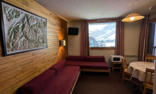 Ski verhuur Studio 4 personen (Confort 23m²) - Résidence Pierre de Soleil - MH - La Plagne - Woonkamer