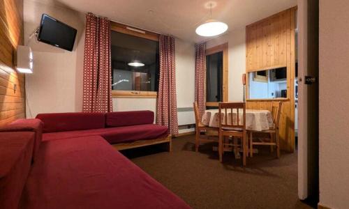 Ski verhuur Studio 4 personen (Confort 23m²) - Résidence Pierre de Soleil - MH - La Plagne - Woonkamer