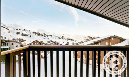 Аренда на лыжном курорте Квартира студия для 4 чел. (Sélection 31m²-4) - Résidence Pierre de Soleil - MH - La Plagne - летом под открытым небом