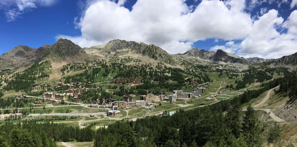 Location au ski Studio 4 personnes (D1C) - Résidence Pignals - Isola 2000 - Extérieur été