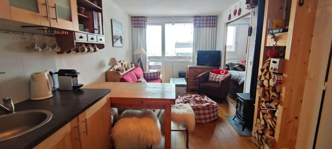 Vacances en montagne Appartement 2 pièces coin nuit 6 personnes (201) - Résidence Pincembros - Isola 2000 - Séjour