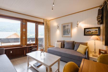 Vakantie in de bergen Appartement 2 kamers 5 personen (11) - Résidence Piscine - La Clusaz - Woonkamer