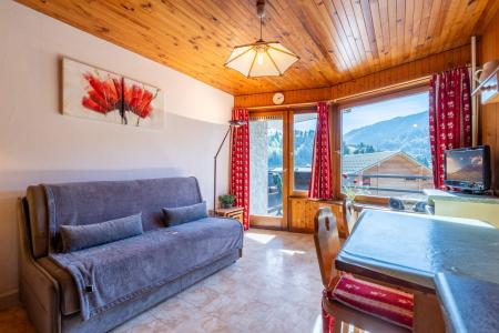 Urlaub in den Bergen Studio für 3 Personen (10) - Résidence Piscine - La Clusaz - Wohnzimmer