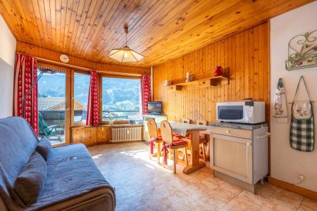 Vacanze in montagna Studio per 3 persone (10) - Résidence Piscine - La Clusaz - Soggiorno