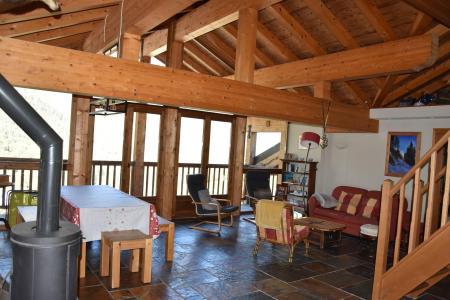 Vakantie in de bergen Appartement 5 kamers mezzanine 8 personen - Résidence Piton des Neiges - Pralognan-la-Vanoise - Woonkamer