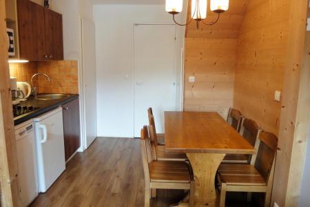 Vakantie in de bergen Appartement duplex 3 kamers 6 personen (410) - Résidence Plan du Lac - Méribel-Mottaret - Woonkamer