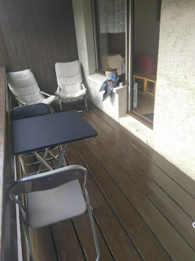 Vakantie in de bergen Studio bergnis 4 personen (D4) - Résidence Plan Soleil - Valloire - Terras