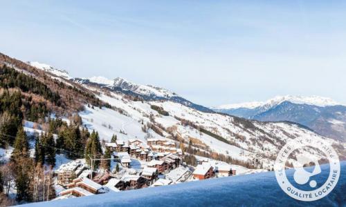 Ski verhuur Studio 4 personen (Confort 28m²) - Résidence Planchamp et Mottet - Maeva Home - Valmorel - Buiten zomer