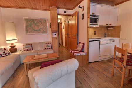 Urlaub in den Bergen 2-Zimmer-Holzhütte für 4 Personen (005) - Résidence Plattières - Méribel-Mottaret - Wohnzimmer