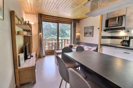 Vacances en montagne Studio cabine 4 personnes (32) - Résidence Plattières - Méribel-Mottaret - Séjour