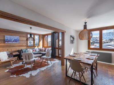 Urlaub in den Bergen 4-Zimmer-Appartment für 6 Personen (C3) - Résidence Plein Ciel - Courchevel - Wohnzimmer