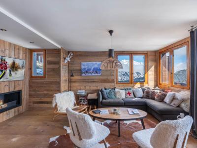 Urlaub in den Bergen 4-Zimmer-Appartment für 6 Personen (C3) - Résidence Plein Ciel - Courchevel - Wohnzimmer