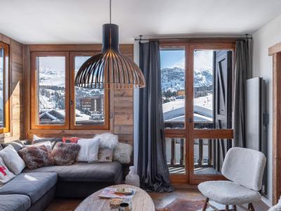 Urlaub in den Bergen 4-Zimmer-Appartment für 6 Personen (C3) - Résidence Plein Ciel - Courchevel - Wohnzimmer