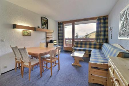 Urlaub in den Bergen 2-Zimmer-Appartment für 5 Personen (616) - Résidence Plein Soleil - Méribel-Mottaret - Wohnzimmer