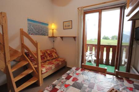 Vacanze in montagna Monolocale con mezzanino per 4 persone (B63) - Résidence Plein Soleil - La Toussuire - Soggiorno