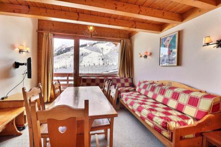 Urlaub in den Bergen Wohnung 2 Mezzanine Zimmer 6 Leute (1203) - Résidence Plein Soleil - Méribel-Mottaret - Wohnzimmer