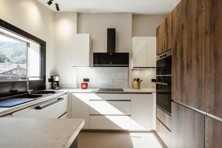 Holiday in mountain resort 3 room apartment sleeping corner 5 people (7) - Résidence Point Percee - La Clusaz - Kitchen
