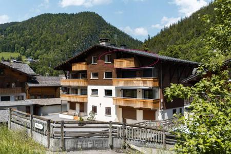 Ski verhuur Appartement 3 kamers bergnis 5 personen (7) - Résidence Point Percee - La Clusaz - Buiten zomer