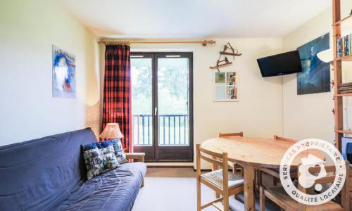 Rent in ski resort Studio 4 people (Budget 23m²) - Résidence Pollux - MH - Flaine - Living room