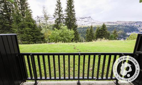 Vacances en montagne Studio 4 personnes (Budget 23m²) - Résidence Pollux - MH - Flaine - Extérieur été