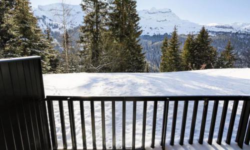 Holiday in mountain resort Studio 4 people (Budget 23m²) - Résidence Pollux - MH - Flaine - Summer outside