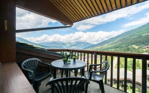 Urlaub in den Bergen Mezzanin-Studio für 4 Personen (G492) - Résidence Portail - Valmorel - Balkon