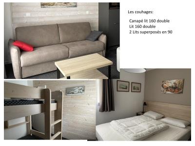 Vacanze in montagna Appartamento 3 stanze con alcova per 6 persone (P42) - Résidence Portillo - Gourette