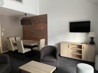 Holiday in mountain resort 2 room duplex apartment sleeping corner 8 people (P48) - Résidence Portillo - Gourette - Living room