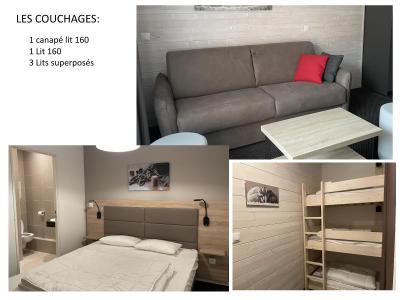 Urlaub in den Bergen 2-Zimmer-Holzhütte für 7 Personen (57) - Résidence Portillo - Gourette - Schlafzimmer