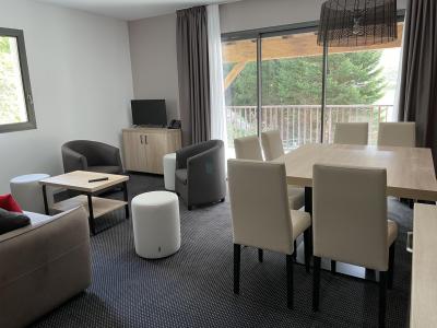 Holiday in mountain resort 3 room apartment sleeping corner 8 people (P19) - Résidence Portillo - Gourette - Living room