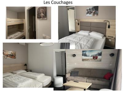 Holiday in mountain resort Apartment sleeping corner and cabin 8 people (P13) - Résidence Portillo - Gourette