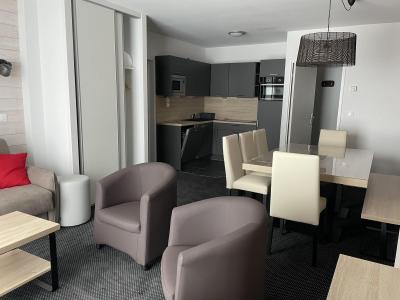 Wakacje w górach Apartament 3 pokojowy z alkową 8 osób (P32) - Résidence Portillo - Gourette - Pokój gościnny