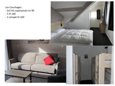 Vacanze in montagna Appartamento 2 stanze con cabina per 8 persone (45) - Résidence Portillo - Gourette - Alloggio