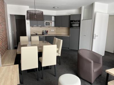 Vakantie in de bergen Appartement 3 kamers bergnis 8 personen (25) - Résidence Portillo - Gourette - Woonkamer