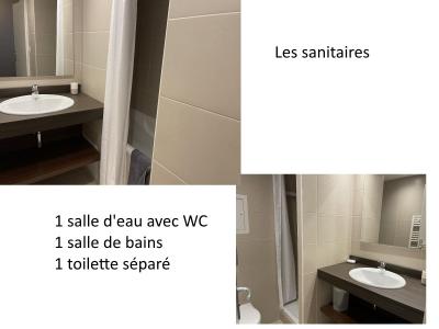 Vacances en montagne Studio coin montagne cabine 6 personnes (P11) - Résidence Portillo - Gourette - Salle d'eau