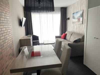 Urlaub in den Bergen Studio Schlafnische 4 Personen (P28) - Résidence Portillo - Gourette - Wohnzimmer