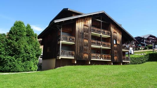 Vacances en montagne Studio coin montagne 4 personnes (211) - Résidence Praz du Soleil - Les Gets - Extérieur été