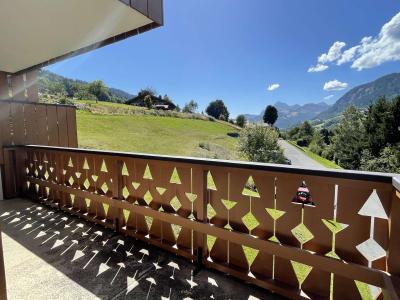 Holiday in mountain resort 2 room apartment 4 people (A07) - Résidence Praz les Pistes - Praz sur Arly - Balcony