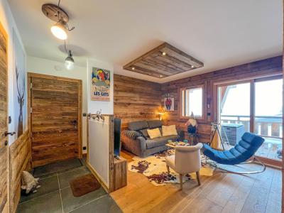 Urlaub in den Bergen 3-Zimmer-Appartment für 4 Personen - Résidence Première Loge - Les Gets - Wohnzimmer