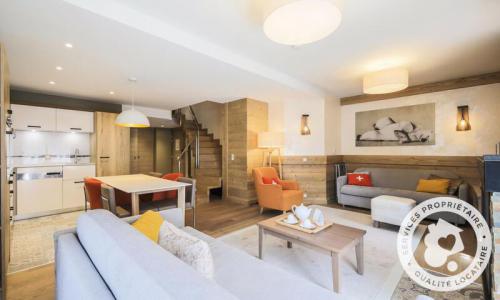 Wynajem na narty Apartament 4 pokojowy 8 osób (80m²-3) - Résidence Premium l'Hévana - Maeva Home - Méribel - Na zewnątrz latem