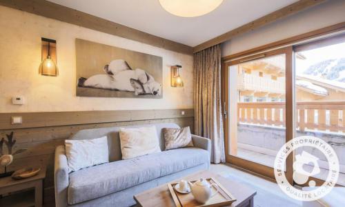 Аренда на лыжном курорте Апартаменты 3 комнат 6 чел. (Prestige 70m²-1) - Résidence Premium l'Hévana - Maeva Home - Méribel - летом под открытым небом