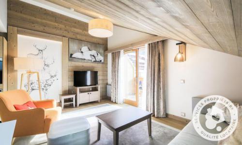 Аренда на лыжном курорте Апартаменты 3 комнат 8 чел. (Prestige 75m²) - Résidence Premium l'Hévana - Maeva Home - Méribel - летом под открытым небом
