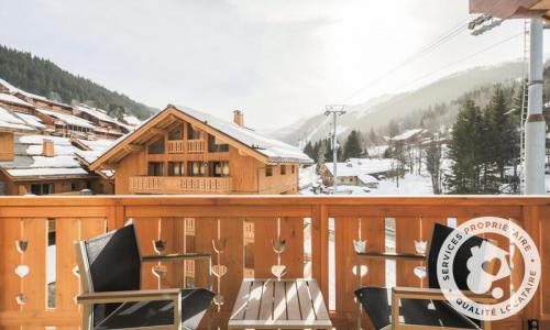 Аренда на лыжном курорте Апартаменты 3 комнат 6 чел. (Prestige 63m²-4) - Résidence Premium l'Hévana - Maeva Home - Méribel - летом под открытым небом