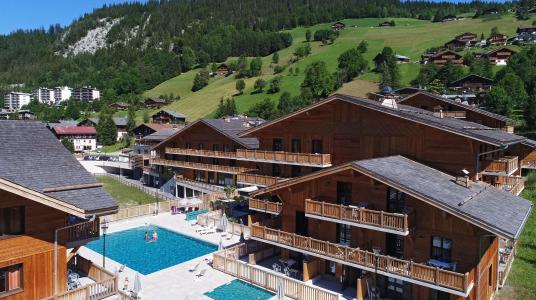 Location au ski Résidence Prestige Mendi Alde - La Clusaz - Extérieur été