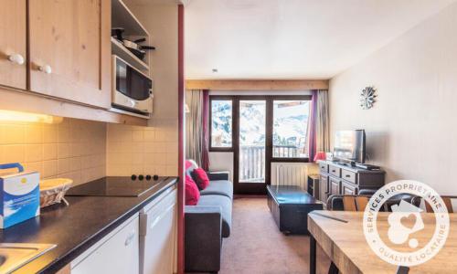 Аренда на лыжном курорте Апартаменты 2 комнат 4 чел. (Prestige 25m²) - Résidence Quartier Falaise - MH - Avoriaz - летом под открытым небом