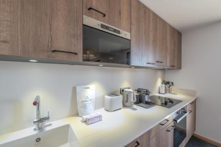 Urlaub in den Bergen 3-Zimmer-Appartment für 4 Personen (201) - Résidence Quartz - Alpe d'Huez - Küche