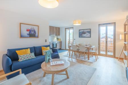 Urlaub in den Bergen 3-Zimmer-Appartment für 4 Personen (201) - Résidence Quartz - Alpe d'Huez - Wohnzimmer