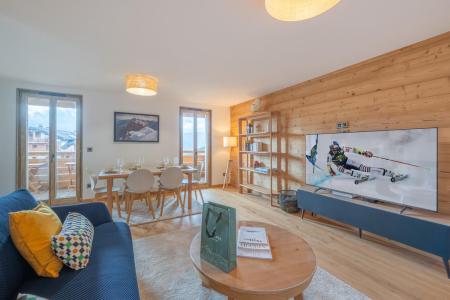 Urlaub in den Bergen 3-Zimmer-Appartment für 4 Personen (201) - Résidence Quartz - Alpe d'Huez - Wohnzimmer